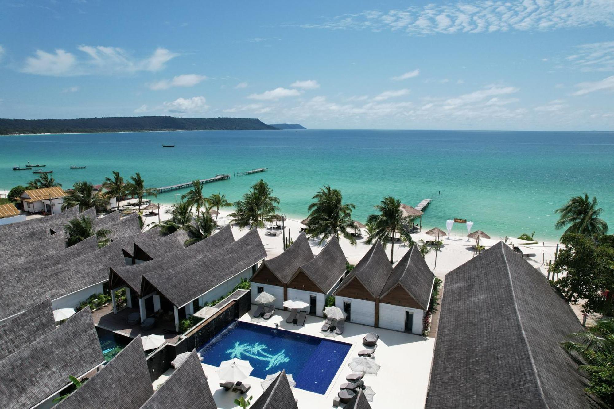 Golden Beach Resort Sok San Village ภายนอก รูปภาพ